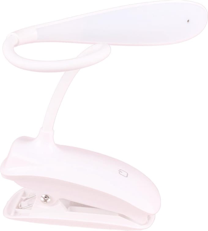 Benson Flexibele LED klemlamp - dimbaar - 3 lichtstanden - USB-oplaadbaar