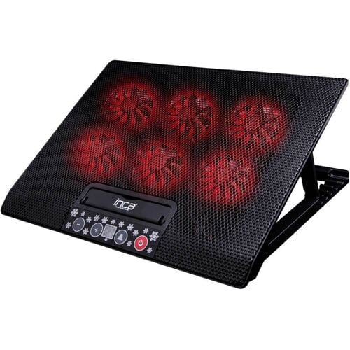 INCA INC-601GMS Cooling-pad voor laptop USB-hub-functie