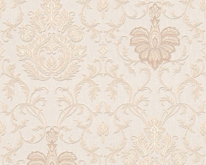 KLASSIEK ORNAMENTEN BEHANG - Beige Wit - AS Creation Belle Epoque