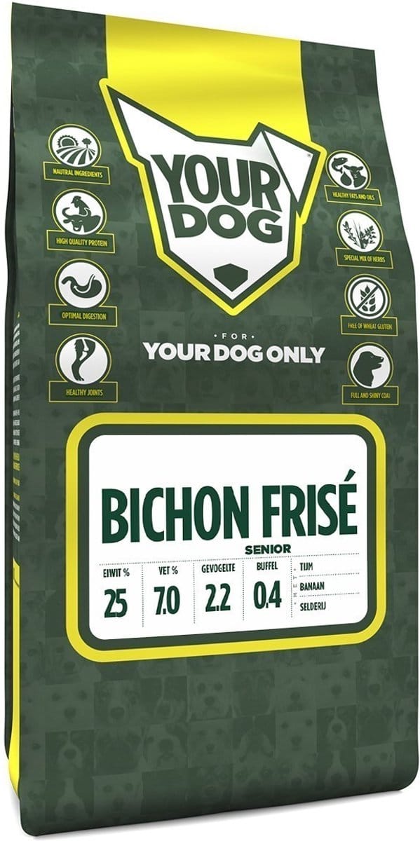 Yourdog bichon frisé senior - 3 KG
