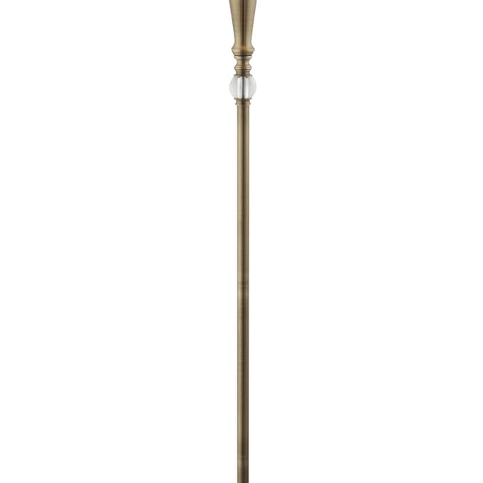 Searchlight Oscar vloerlamp met linnen kap