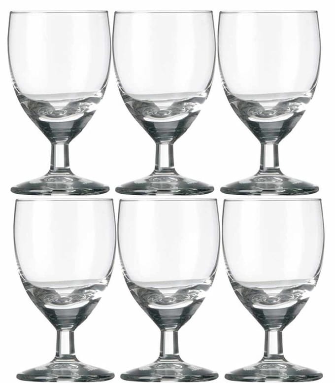 Royal Leerdam Likeur/borrelglazen Gilde - 6x stuks - transparant - 60 ml