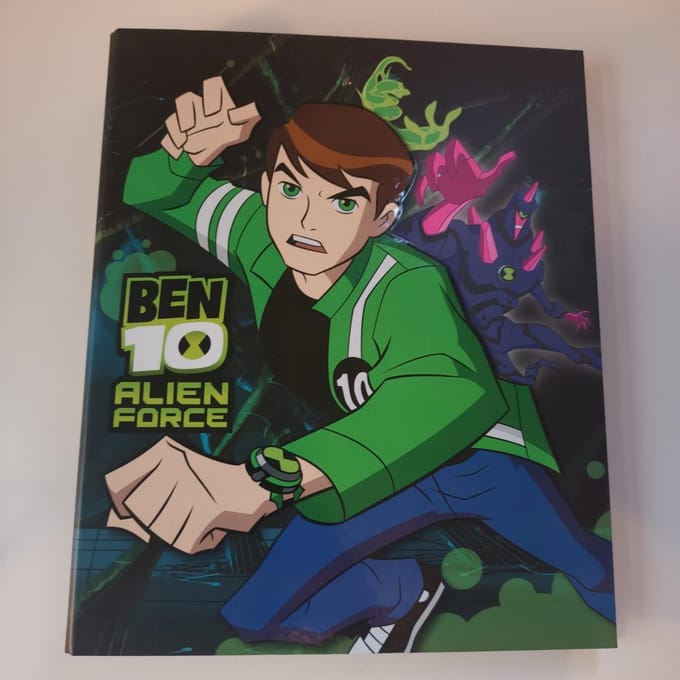Cartoon Network Ringband Ringmap Klapper 2-rings Ben 10 Alien Force