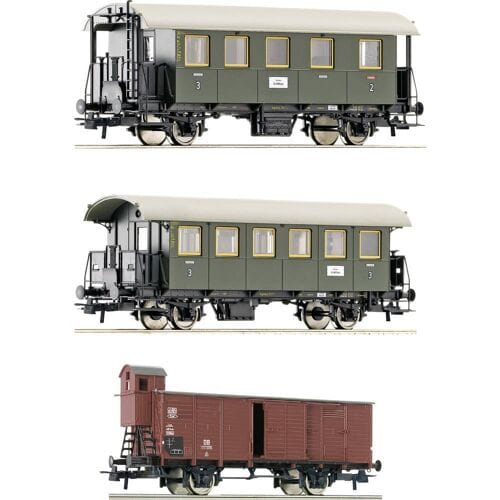 Roco 6200040 H0 3-delige set bijbaantrein van de DB