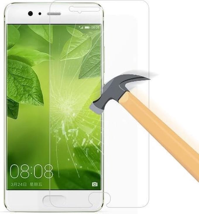Gehard Glazen screenprotector / tempered glass voor Huawei P10