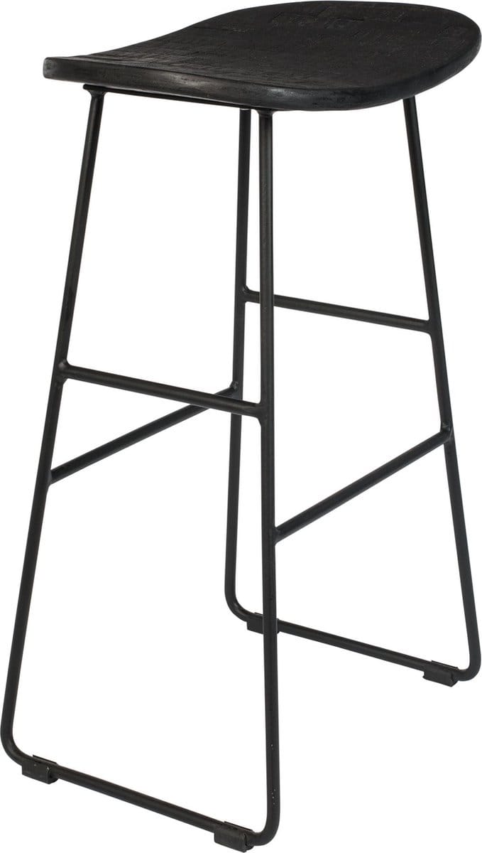 Housecraft Living Tangle Barkruk 65 cm Zwart