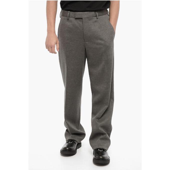 Rechte, losse LIAM-broek in grijs