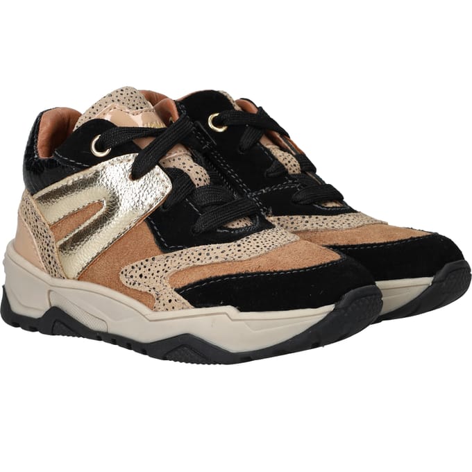 IK-KE Sneakers - Meisjes - Bruin - Maat:26