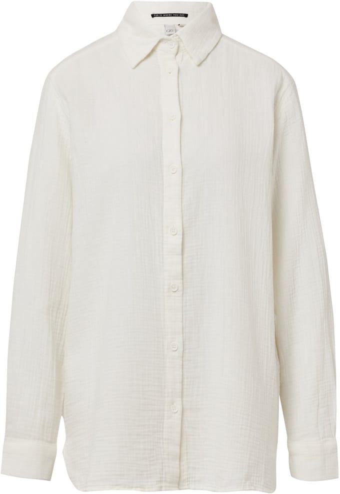 Oversized Blouse in Mousseline Dames QS