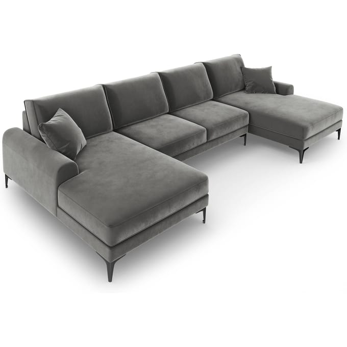 5-zitshoekbank Madara velvet | Mazzini Sofas
