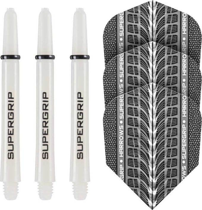 TWIN PACK WHITE supergrip