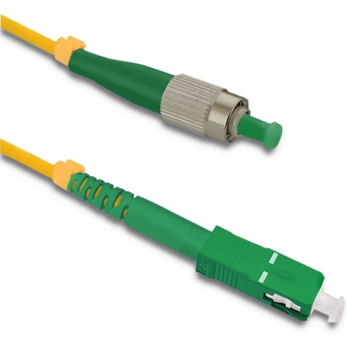 Qoltec Glasvezel Patchcord FC/APC-SC/APC |   Singlemode |   9/125 |   G652D |   Simplex |   5m
