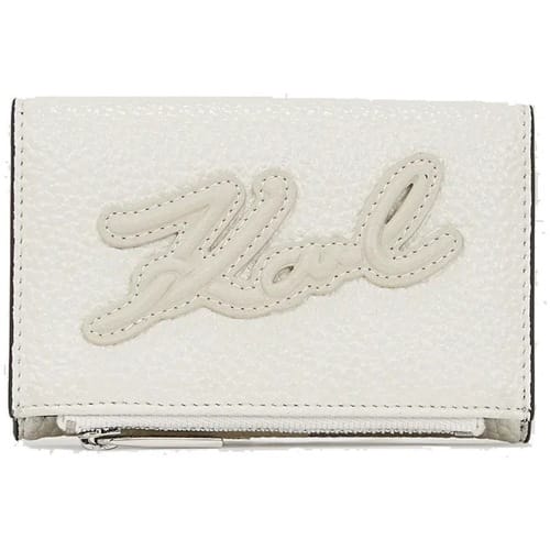 Portemonnee Karl Lagerfeld K Skuare Sm Bf Wallet Grai