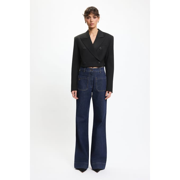 BENU Korte zwarte blazer