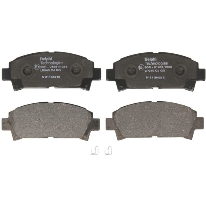 Remblokset DELPHI LP940, voor