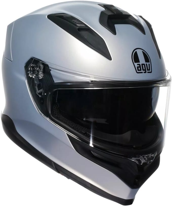 AGV K7 Mono Mat Zilver Integraalhelm - Helm