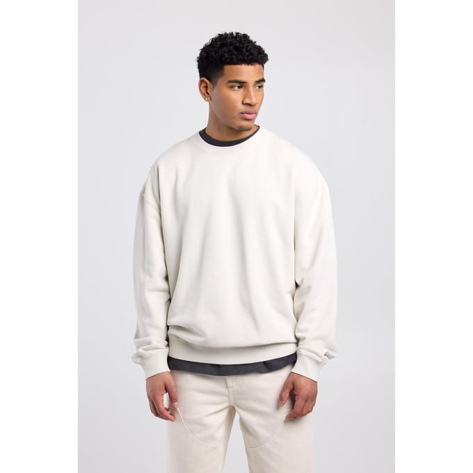 America Today Shane Crew Ecru Taglia: S | Maglie a manica lunga Outlet | Uomo | Marrone