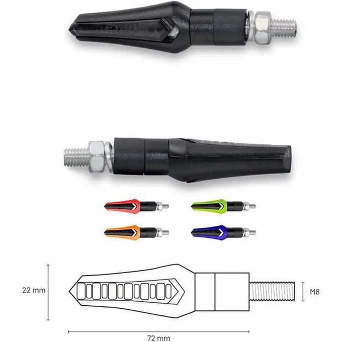 LED knipperlichten motor Taac FR05