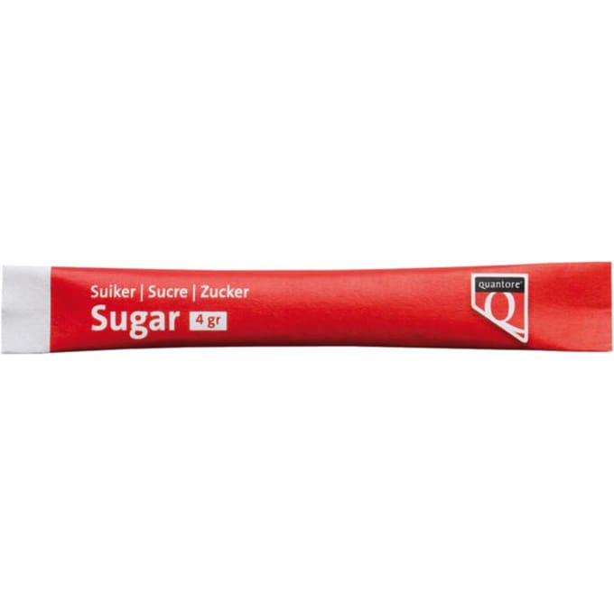 Suikersticks Quantore 4 gram 1000 stuks