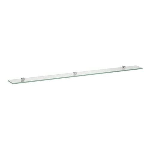 LAUFEN Frame 25 glass shelf 130 x 12 cm, three wall mountings H4475889000001