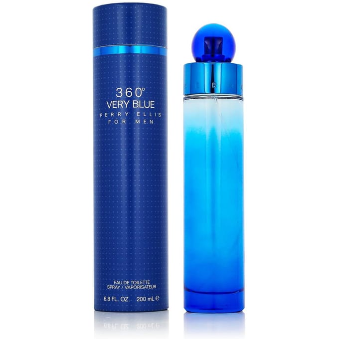 Perry Ellis 360° Very Blue pour Homme Eau De Toilette 200 ml (homme)