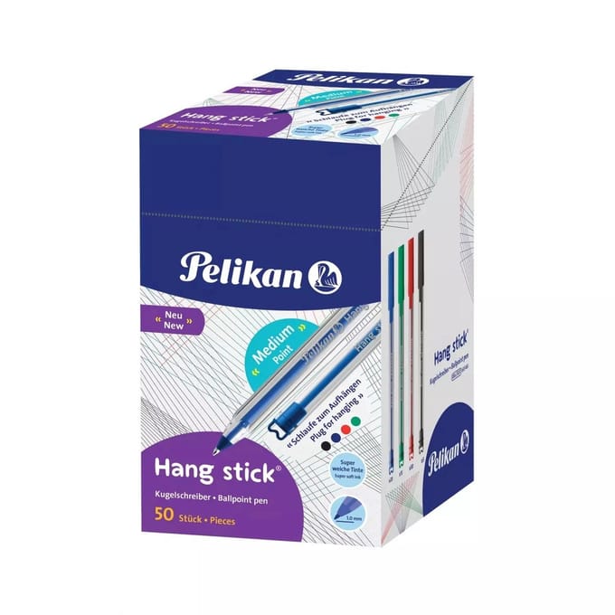 Pelikan balpennen - gekleurd assortiment - navulbaar