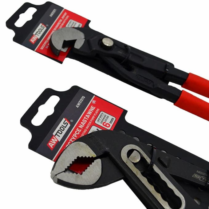 AW Verstelbare Tang voor Moeren 10-32mm, 250mm, CrV Staal