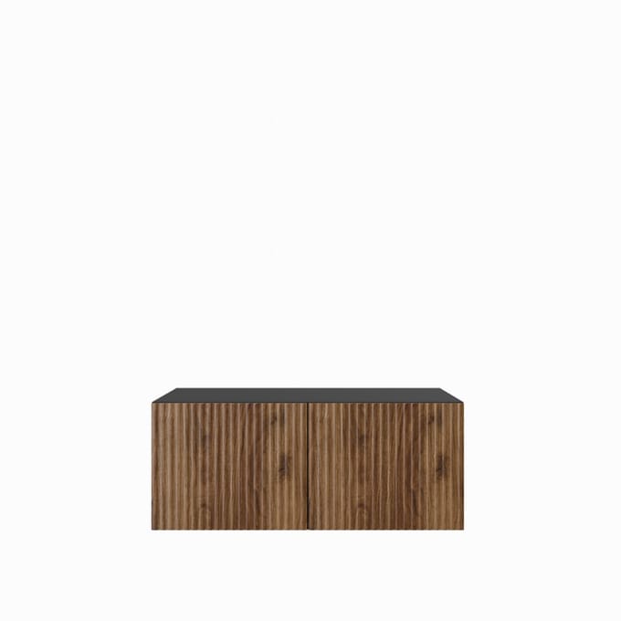 TV-kast Noe 1x100 cm (zwart + catania)