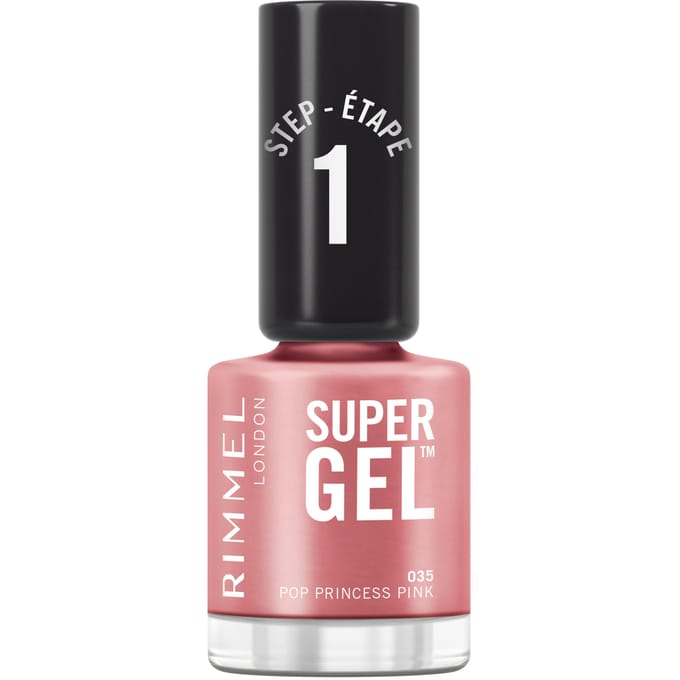Rimmel Super Gel Nail Polish 035 Pop Princess Pink 12 ml