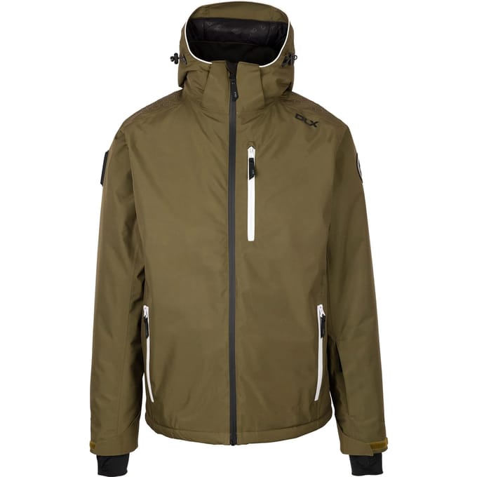 Trespass Heren Graham DLX Ski-jas (Donkere Olijf)