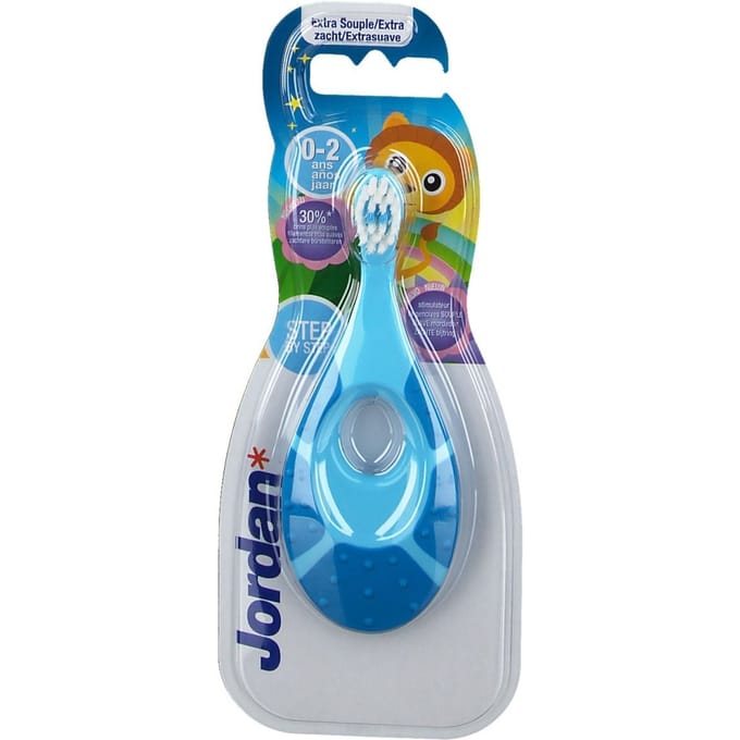 Jordan Step 1 Toothbrush + Teether + Toothpaste 1 pcs + 1 pcs + 50 ml