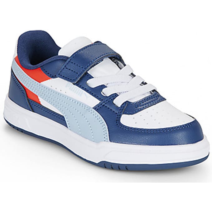 Puma Caven III Block kinder sneakers blauw - Maat 30 - Uitneembare zool