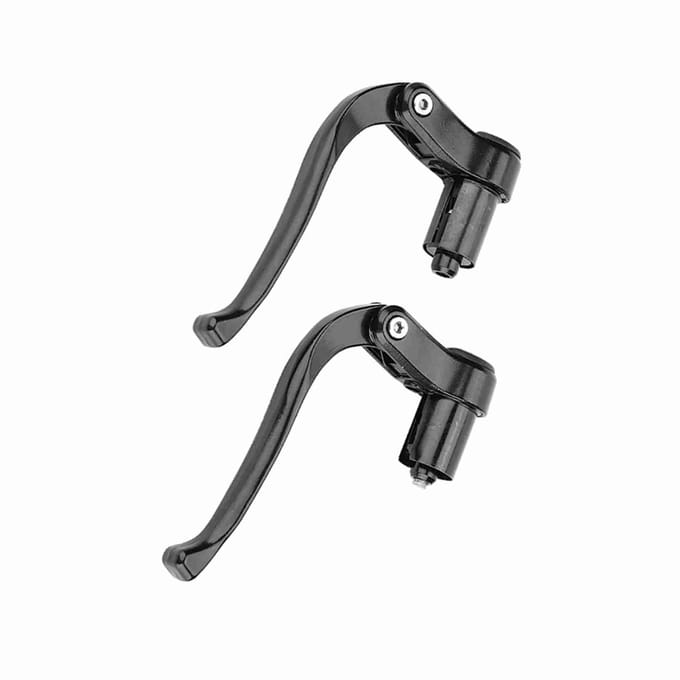 Remhendel Fixed Gear Vouwfiets Stuur Fietsaccessoire (Zwart) gray