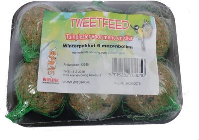 Tweetfeed Winterpakket 6 Mezenbollen