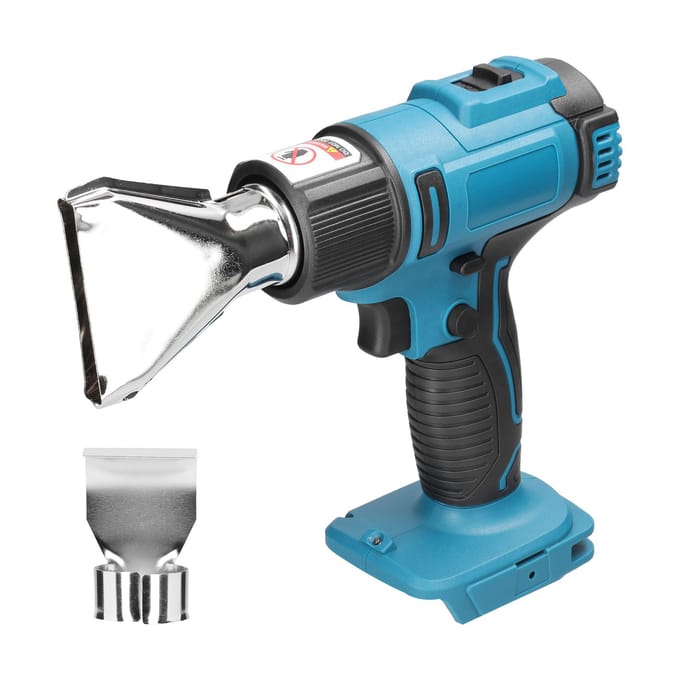 Draadloze handbediende heteluchtmachine Lithium oplaadbare verwarmingsapparatuur Temperaturen instelbaar veelkleurig