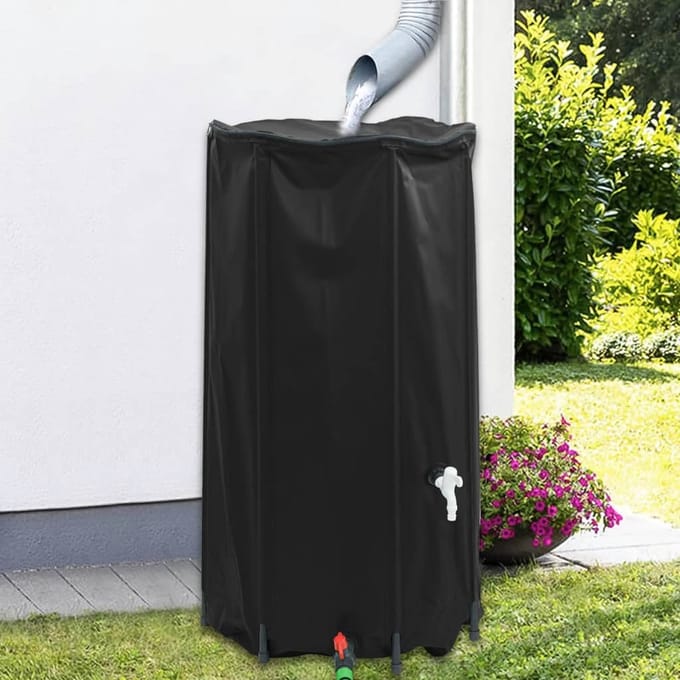 vidaXL Watertank met kraan opvouwbaar 100 L PVC