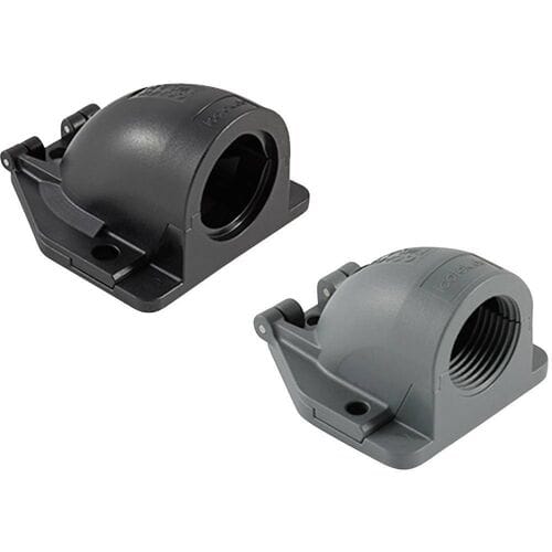 Icotek 31383.900 Haaks Zwart 1 stuk(s)