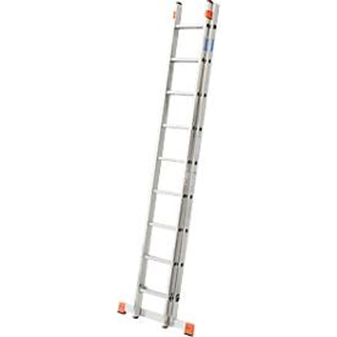 FABILO schuifladder, 2 x 9 sporten