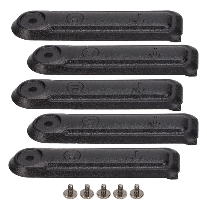 5 Stuks Universele Radio Stofhoes Oortelefoonhoes voor BAOFENG UV9R UV9RPlus UVXR black