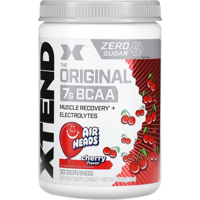 XTEND, BCAA Originaux 7G, Cerise Airhead, 14 oz (399 g)