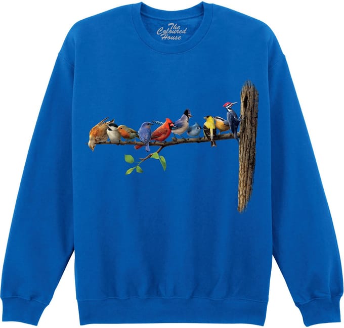 Vogels Birds The Coloured House Sweater S