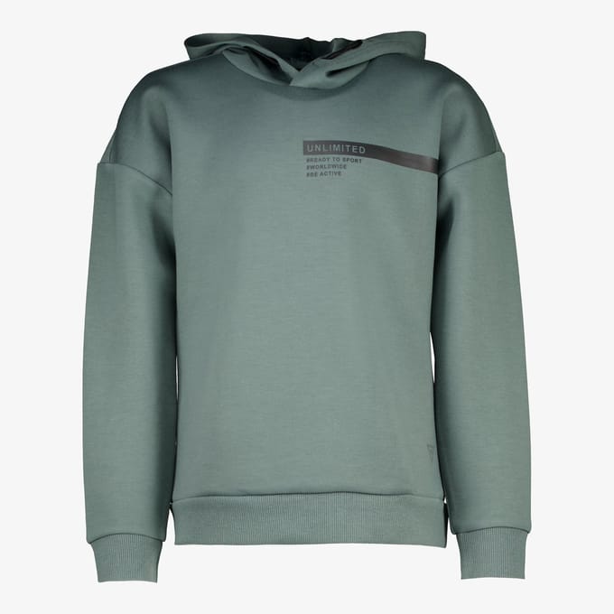 Osaga jongens hoodie groen - Maat 152
