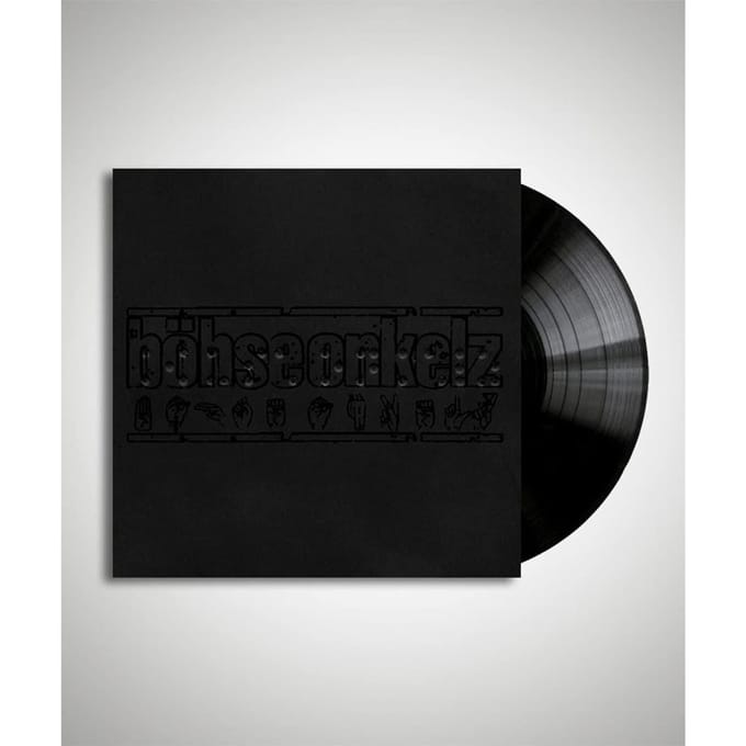 Böhse Onkelz LP - Schwarzes Album - voor Geen - standaard