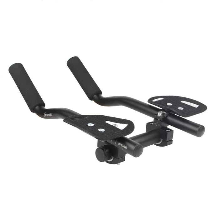 Fietsruststuur Split Aluminiumlegering TT-stuur Racefiets Onderdelen Triathlon Accessoires black