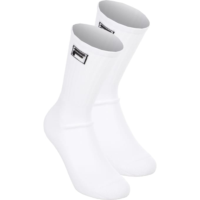 Fila F-BOX PREMIUM CREW 2P Tennissokken Unisex-wit