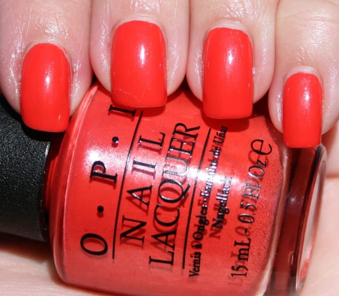 O.P.I. nagellak - My Paprika is hotter than yours NL E76