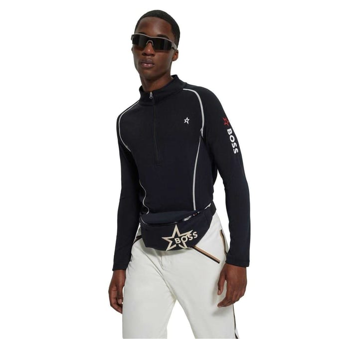 Boss Heren Sweatshirt met lange mouwen (Zwart)