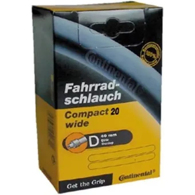 Binnenbandventiel dunlop Continental Compact Wide 20 x 1.75-2.125 40 mm (50/62-406)
