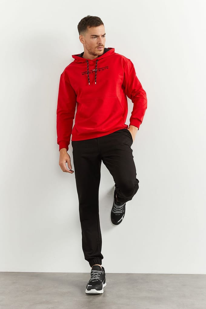 Overmaat Hoodie en Broek Set