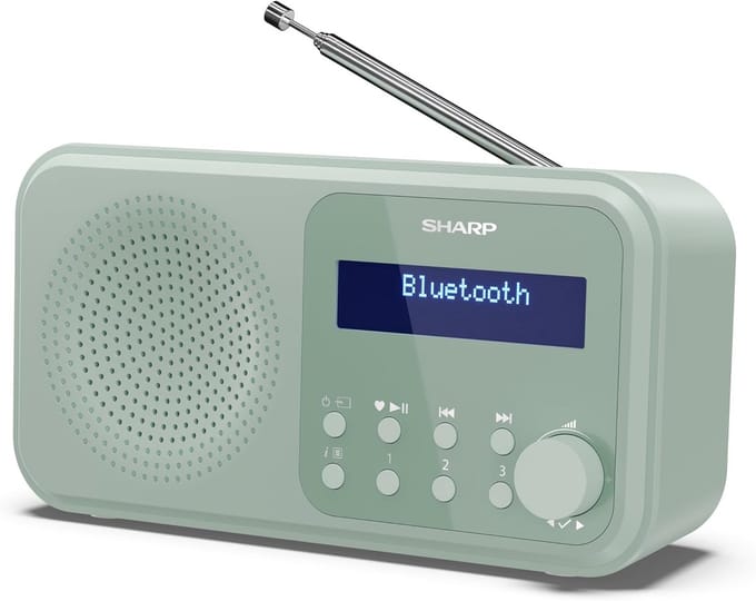 Draagbare Digitale Radio - DAB FM Radio - Muziek Luisteren - Bluetooth 5.3 Connectiviteit